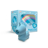 Unihorn Mountn Peak Twirling Tongue Unicorn Vibe Blue Suction Stimulator